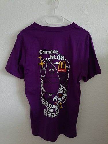 Mcdonalds shirt grimace - mcdonalds,