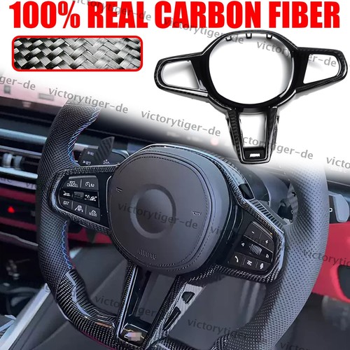 Echt carbon lenkradblende - carbon,