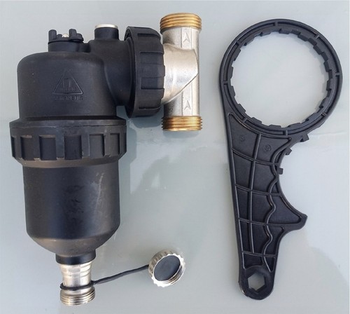 Schlammabscheider mit - 1",