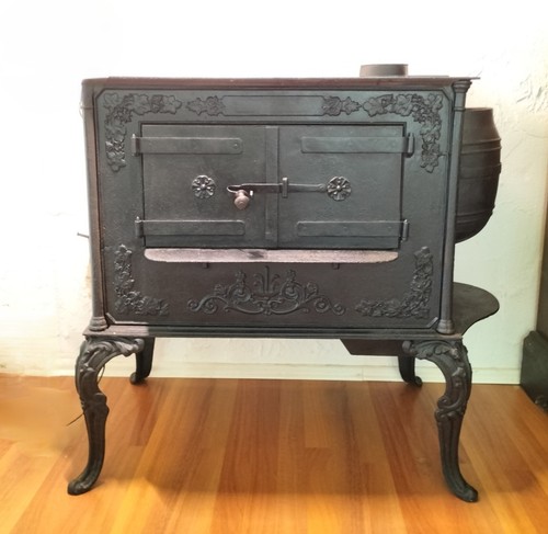 Gusseiserner etagenofen antik - gusseiserner,