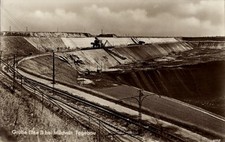 Ak Mücheln im Saalekreis, Grube Else II, Braunkohle Tagebau - 11343914