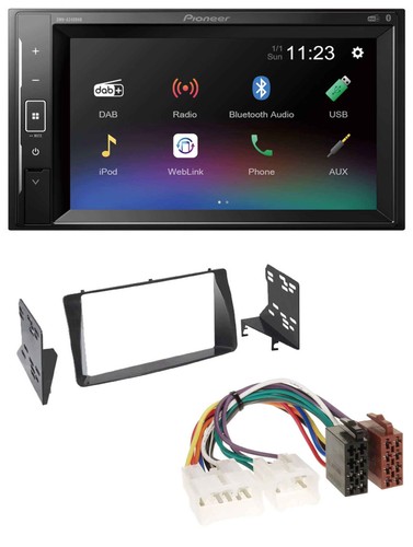 Pioneer dab mp3 2din - pioneer,