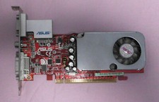 ASUS RADEON EAX1300 128MB PCI-e GRAFIKKARTE , DVI , VGA , S-VIDEO 