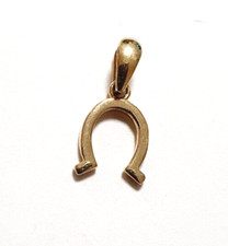 Hufeisen Anhänger 585 14K ECHT GOLD Gold  14 Karat Glanz NEU!!!