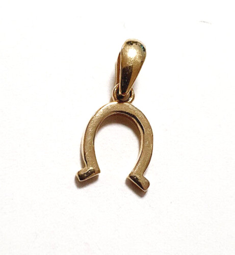 Hufeisen anhänger 585 - anhänger, 14k