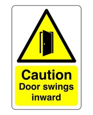 Achtung Tür schwingt nach