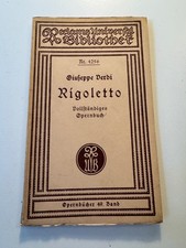 Reclam UB Nr. 4256 - Verdi - Rigoletto