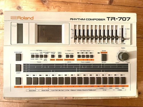 Roland 707 rhythm composer - roland, tr-707