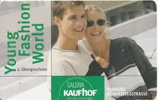 O 0125 03.2000 - Galeria Kaufhof aus Hamburg - Telefonkarte