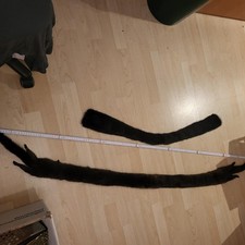 Dunkelbraune Nerzstola ca. 150 cm und Nerz Schal ca. 88 cm