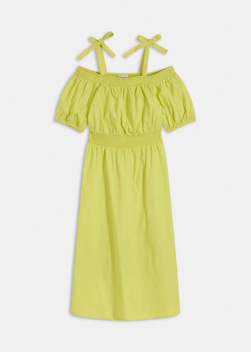 Off shoulder kleid aus - off-shoulder-kleid, reiner