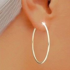 XXL Creolen 585 echt Gold 46