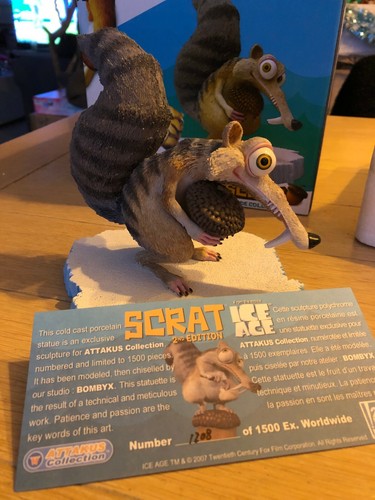 Attakus ice age scrat limited - ice,