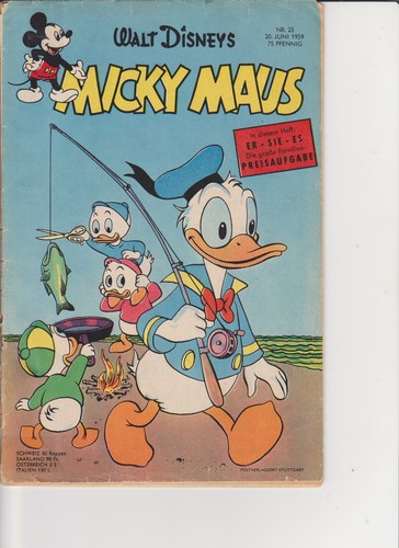 Altes micky maus heft nummer - micky,