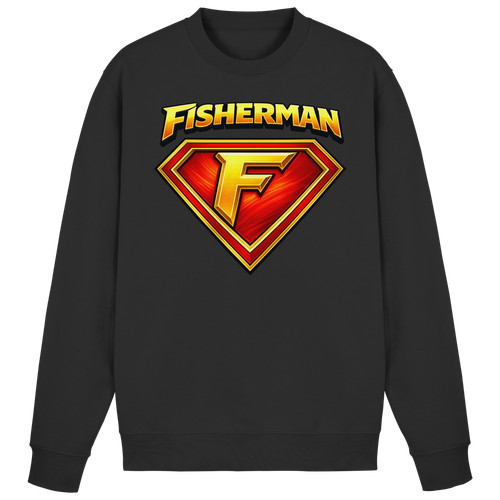 Fisherman angler sweatshirt - fisherman,