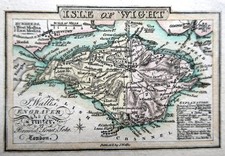 ISLE OF WIGHT MINIATURKARTE