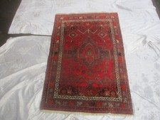 Alter Teppich Vorleger „Rotes Muster Arabisch“ – 125x83 cm (11)