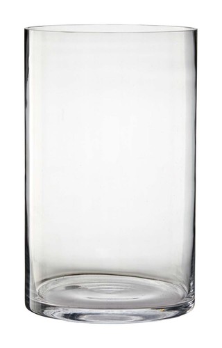 Dekoglas vase zylinder 20cm - h.,