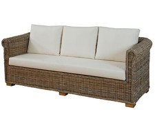 Rattan-Sofa Nizza 3-Sitzer