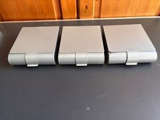 3 x CD TASCHEN AUFBEWAHRUNG AUS METALL FÜR JE 12 CD CHASE BOX