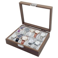 Holz Uhrenkoffer 10 Uhren