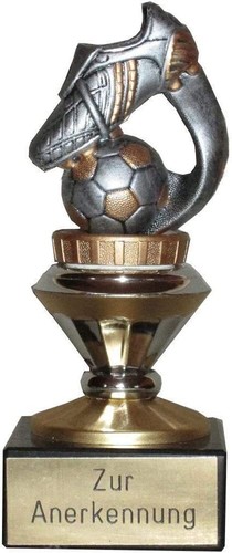 Fußball pokal mit - (schuh),