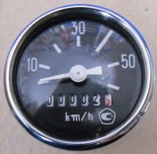 Tachometer 48mm, 60 km/h, für Moped/Mofa Neuteil