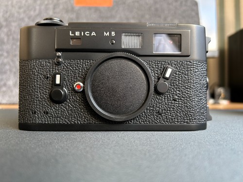 Leica schwarz analoge - m5, schwarz,