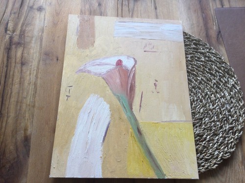 Bild callas selbstgemalt - bild,