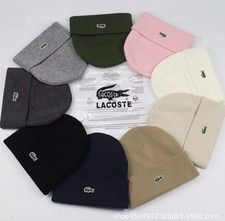 Lacoste Unisex Wool Beanie