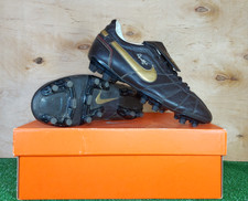 Nike Tiempo Guri Ronaldinho FG 315286-271 Braun Schuhe Stollen Herren Fußball...