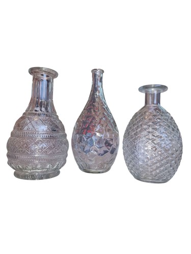 Deko blumen glas vasen 3er - deko,