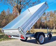 Stema Rückwärtskipper Kippanhänger Kipper Anhänger mit Stahlblechboden 1300kg