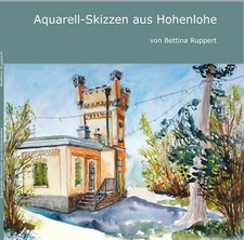 Buch Aquarell-Skizzen aus Hohenlohe mit vielen Bildern (Urban Sketching)