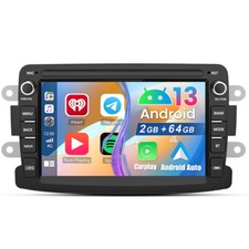 Für Dacia Duster Sandero Renault Captur 7" Autoradio 2+64G Android13 GPS CARPLAY