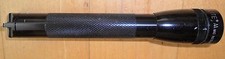 Mini Maglite 2A AA gebraucht, 2.Variante mit Lederholster Polizei Taschenlampe