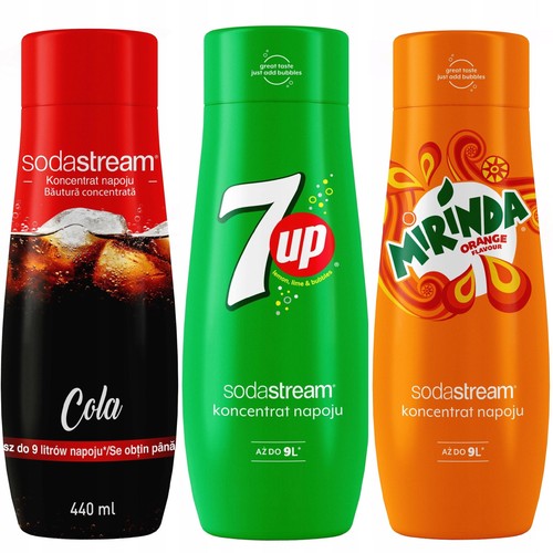 3er set sodastream - set,