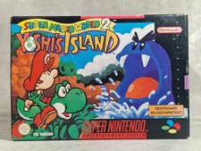 Super Nintendo SNES Super Mario World 2 – Yoshi’s Island OVP NOE Zustand: GUT