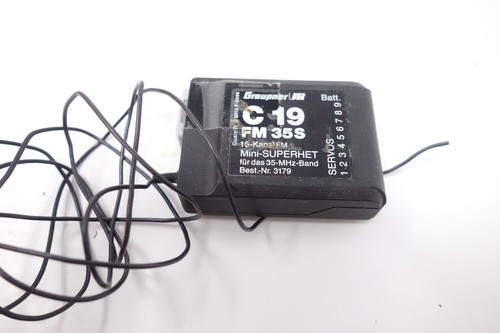 Graupner empfänger fm 35 - empfänger, 19