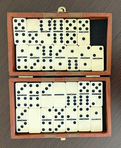 Dominospiel vintage domino - dominospiel,