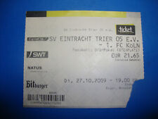 09/10 Ticket Eintracht Trier