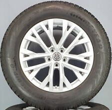 4x Original VW 18 Zoll Touareg III CR Braga Winterreifen Winterräder 760601025H
