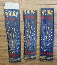 Weco Polar Wunderkerzen 6151 alt selten Rarität BAM-P1-0225 60er W.-Germany