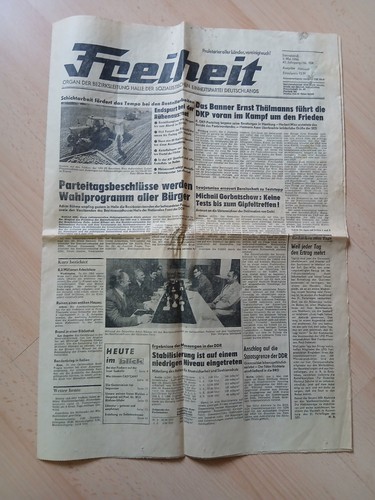 Ddr zeitung freiheit vom - zeitung,