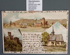 Oberlahnstein Litho-AK