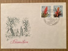 Ersttagsbrief / FDC DDR 16.02.1988  Bromelien (3149/3152)
