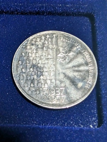 Silber medaille jugoslawien - silber,
