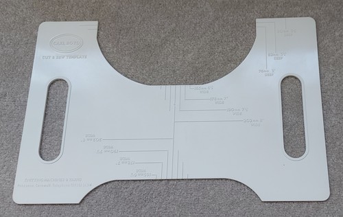 Carl boyd cut sew template - sew,
