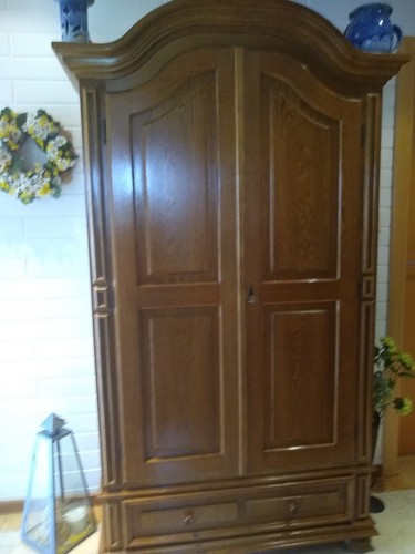 Garderobenschrank eiche - ,
