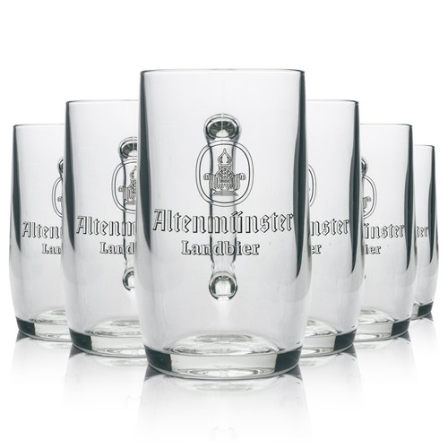 Altenmünster bier glas - altenmünster,